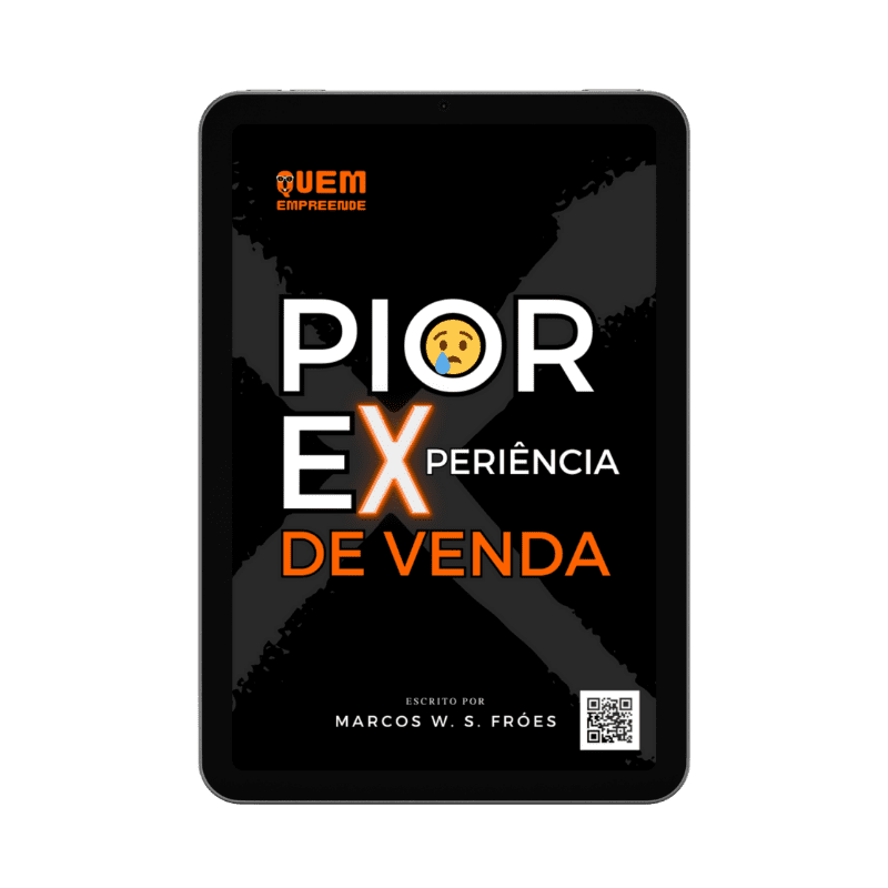 ebook pior experiencia de venda