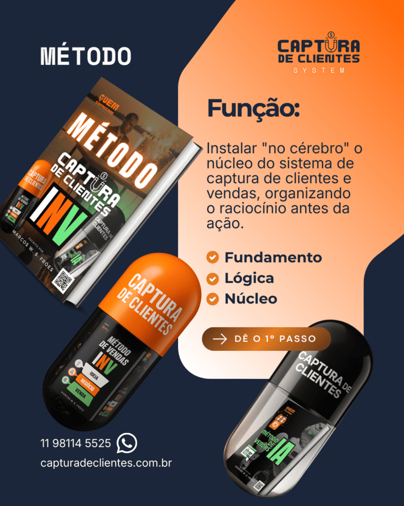 metodo inv captura de clientes e vendas online